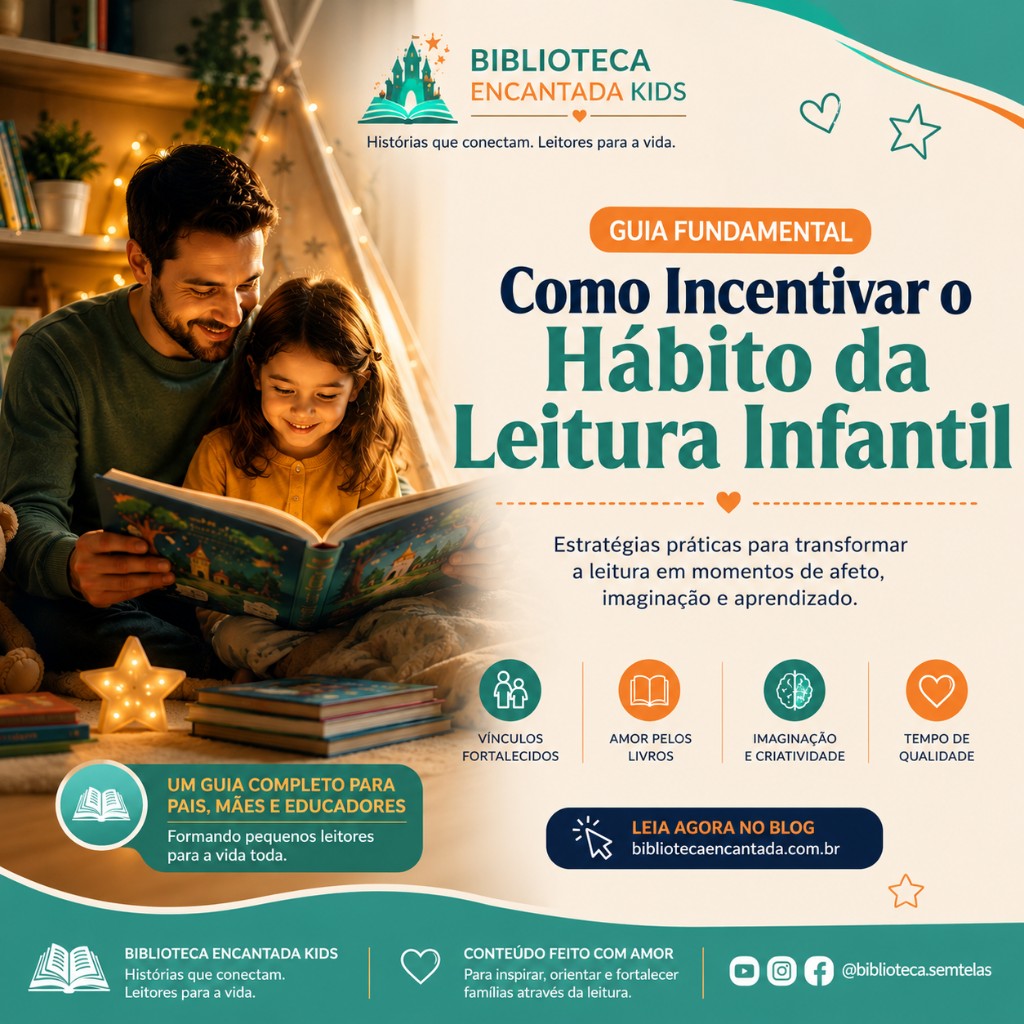Como Incentivar o Hábito da Leitura Infantil
